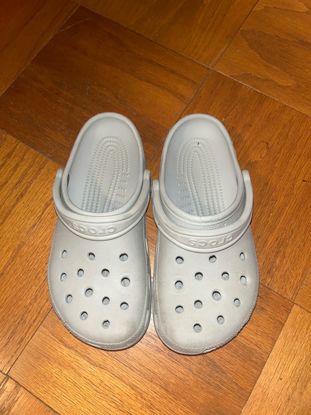 CROCS Light Gray Classic Clog